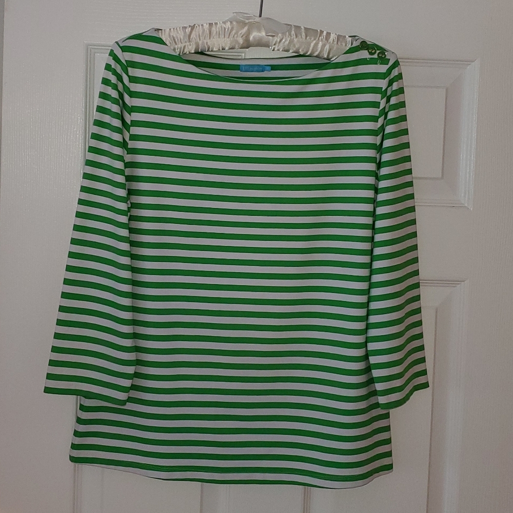 J. McLaughlin Boatneck Tee